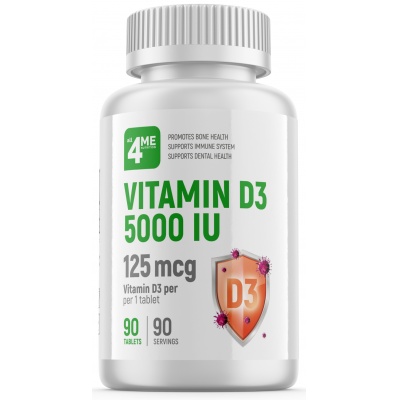  4Me Nutrition Vitamin D3 5000 IU 90 
