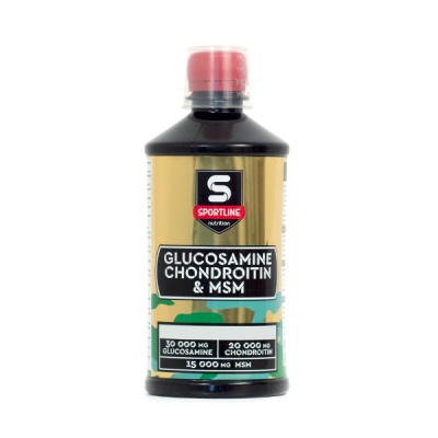 Хондропротектор Sportline Nutrition Glucosamine chondroitin MSM 500 мл