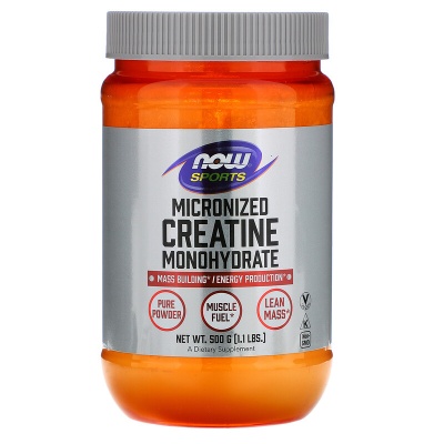 Креатин NOW Creatine Monohydrate Micronized 500 г