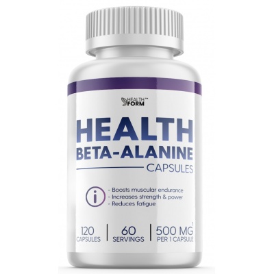 Аминокислота Health Form Beta-Alanine 120 капсул