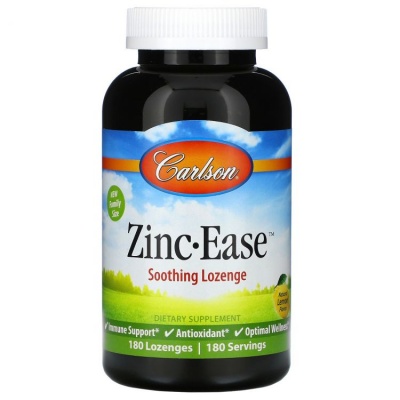  Carlson Labs Zinc Ease 180 