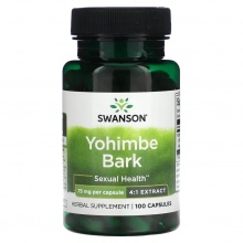  Swanson Yohimbe Bark Standardized 100 