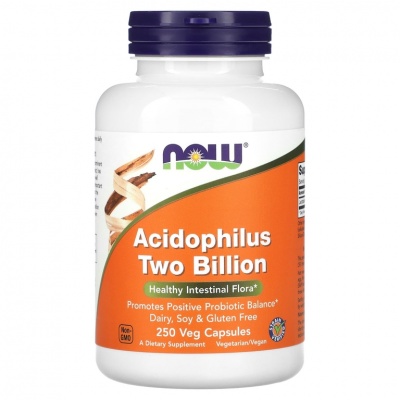  NOW ACIDOPHILUS 2 BILLION  250 
