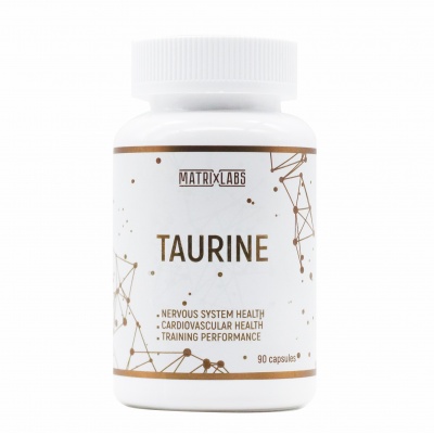 Аминокислота Matrix Labs Taurine 1000 мг 90 капсул