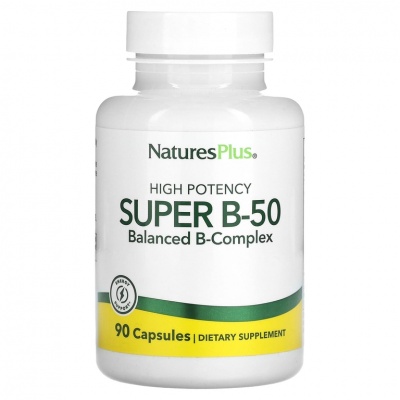  Natures Plus Super B-50 Complex 90 
