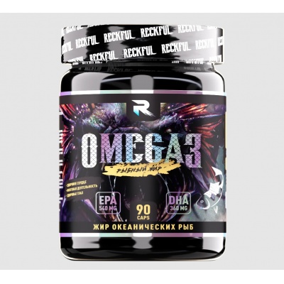 Антиоксидант Reckful Omega 3 90 капсул