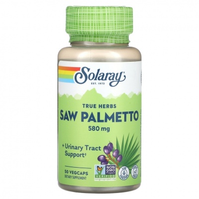 Витамины Solaray Saw Palmetto 580 мг 50 капсул