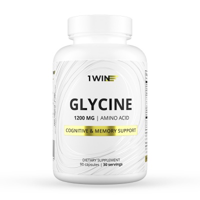 Аминокислота 1WIN Glycine 1200 мг 90 капсул